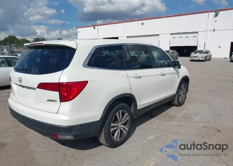 2018 Honda Pilot Ex-L from USA, damaged, VIN 5FNYF6H55JB019084